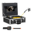 VEVOR Sewer Camera 98 ft Self-Leveling Duct Camera with 512Hz Locator 36X Zoom