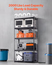 VEVOR Storage Shelves 5 Tier Adjustable Heavy Duty Garage Shelving Unit 2000 lbs