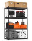 VEVOR Garage Storage Shelves, 4 Tier Storage Rack, Heavy Duty Garage Shelving, Adjustable Metal Shelves, Industrial Storage Rack, Warehouse Shelving Unit, Basement Storage Shelves, Powder Coated Steel Rack, VEVOR Storage Rack, Garage Organizer Shelving