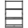 VEVOR Garage Storage Shelves, 4 Tier Storage Rack, Heavy Duty Garage Shelving, Adjustable Metal Shelves, Industrial Storage Rack, Warehouse Shelving Unit, Basement Storage Shelves, Powder Coated Steel Rack, VEVOR Storage Rack, Garage Organizer Shelving