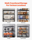 VEVOR Storage Shelves 5 Tier Adjustable Heavy Duty Garage Shelving Unit 3000 lbs