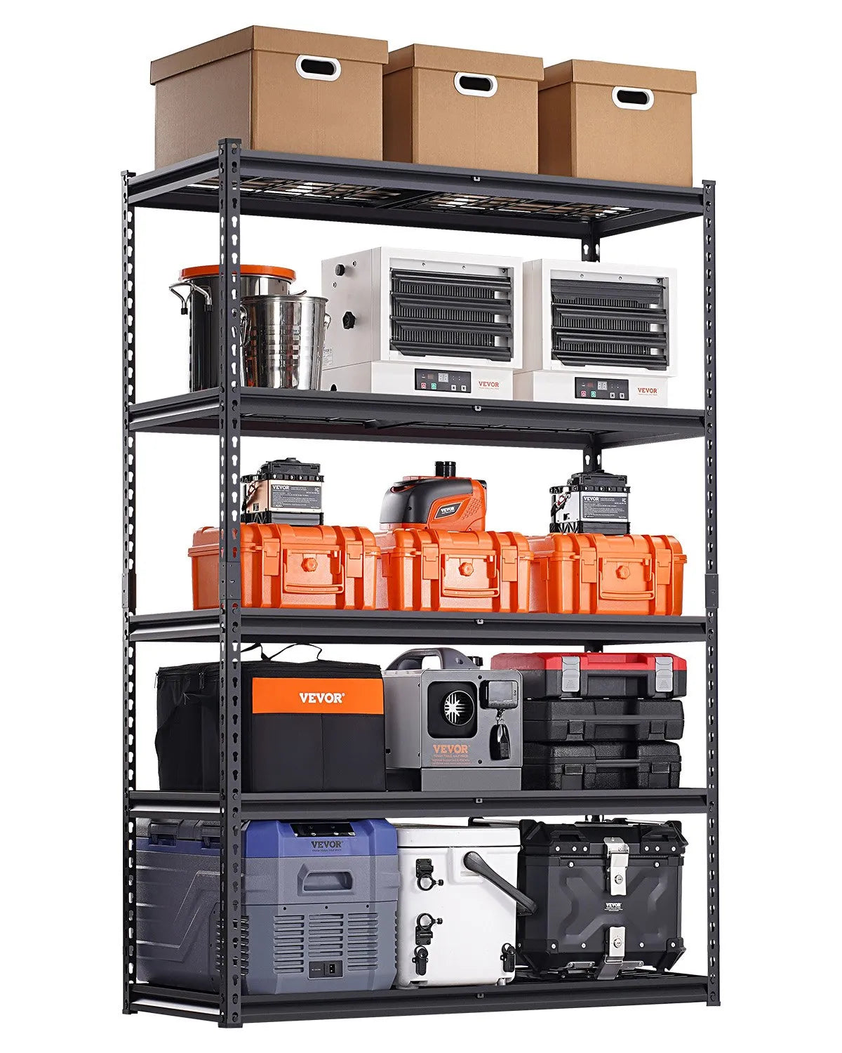 VEVOR Storage Shelves 5 Tier Adjustable Heavy Duty Garage Shelving Unit 3000 lbs