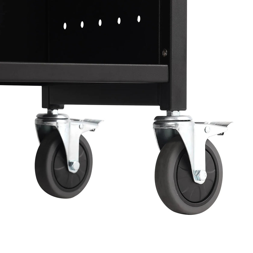 VEVOR Book Cart, 330 lbs Library Cart, 31.1