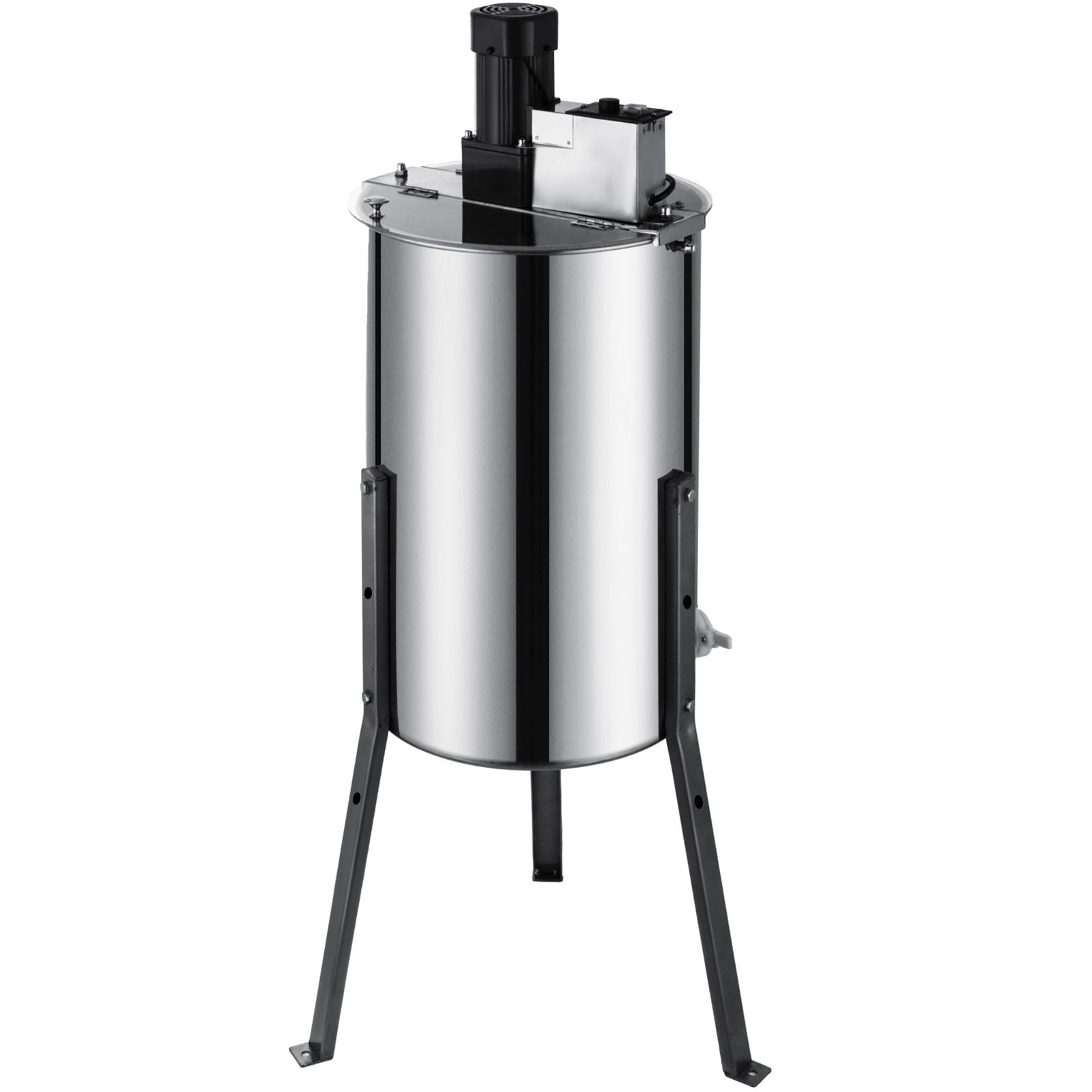 VEVOR Electric Honey Extractor Separator 2 Frame Bee Extractor Stainless Steel Honeycomb Spinner Crank. Beekeeping Extraction Apiary Centrifuge Equipment