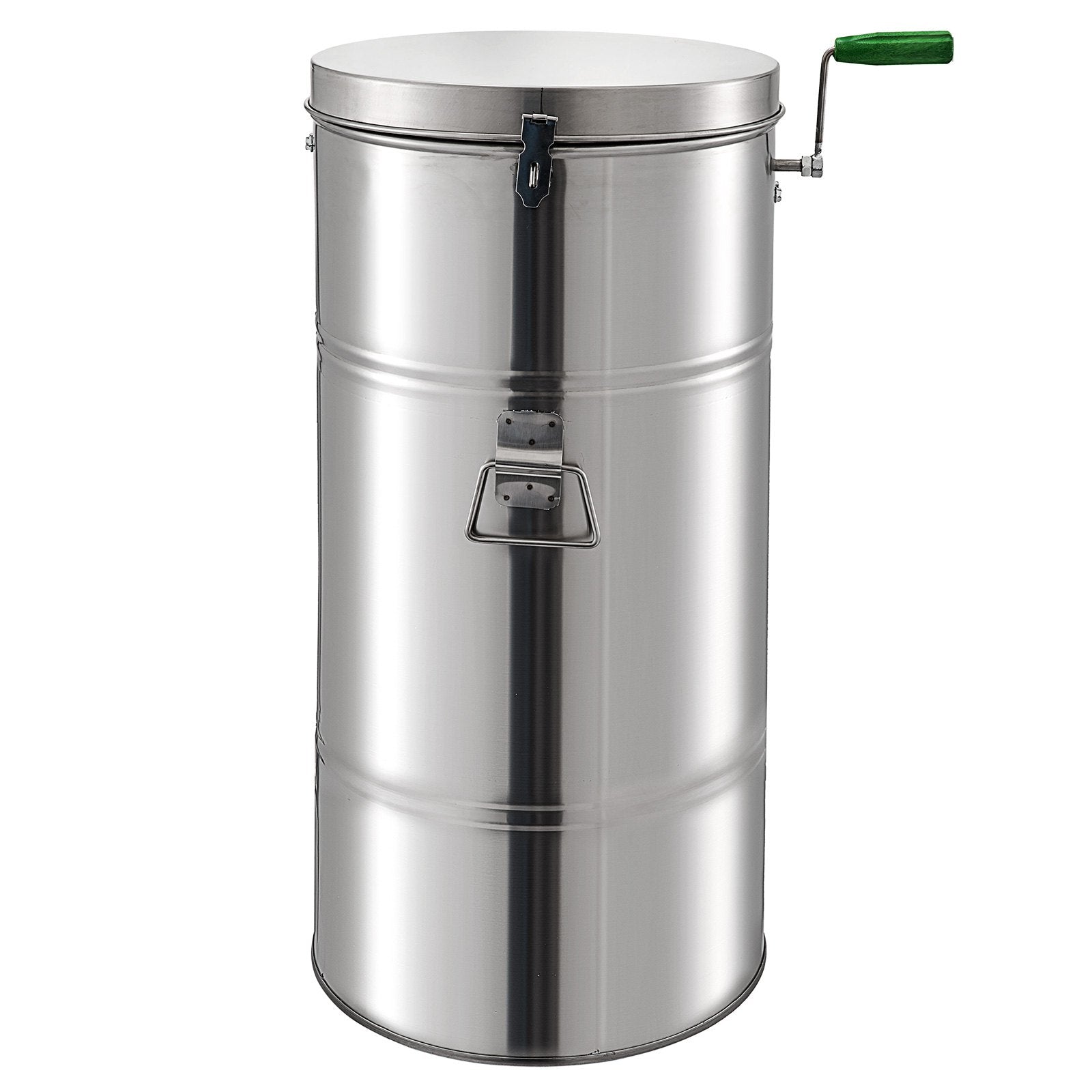 VEVOR Honey Extractor Bee Honey Extractor Manual Honeycomb Spinner 2 Two Frame Stainless Steel Beekeeping Accessory (2 Frame Honey Extractor)