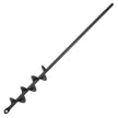 VEVOR Auger Drill Bit for Planting, 1.6 x 16.5 inch Garden Auger Drill Bit, Spiral Drill Bit for Bulbs Planting & Holes Digging, 3/8