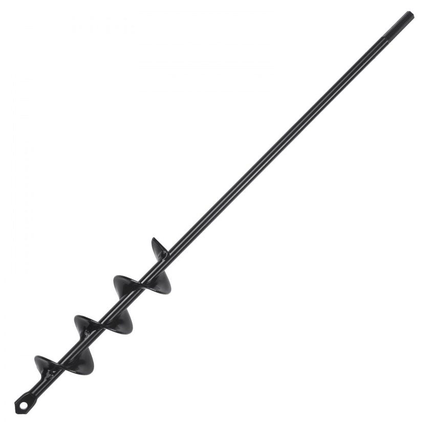 VEVOR Auger Drill Bit for Planting, 1.6 x 16.5 inch Garden Auger Drill Bit, Spiral Drill Bit for Bulbs Planting & Holes Digging, 3/8
