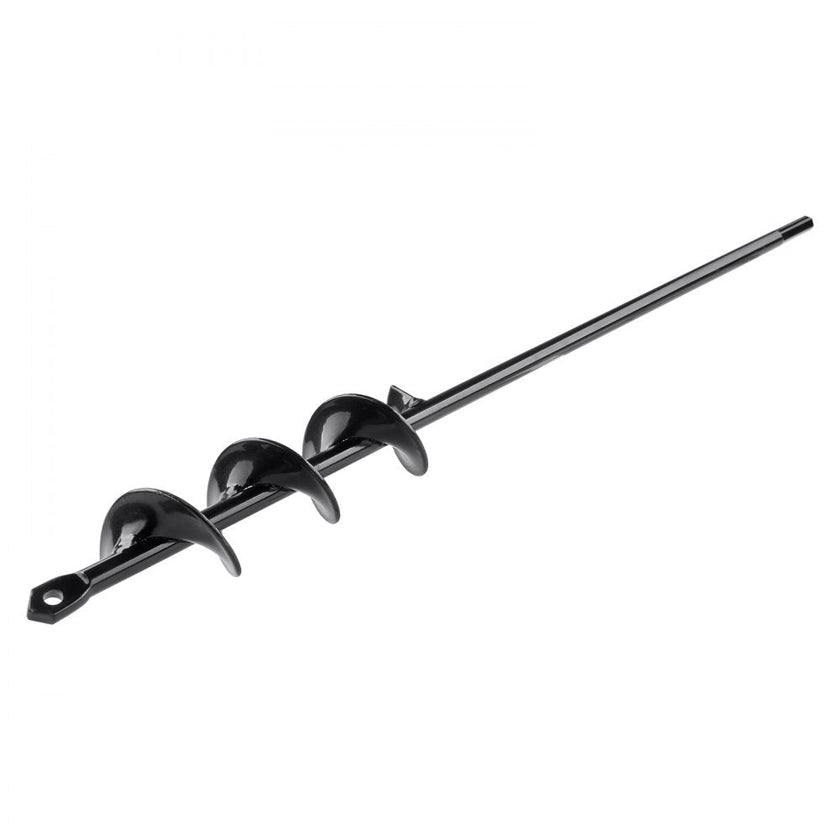 VEVOR Auger Drill Bit for Planting, 1.6 x 16.5 inch Garden Auger Drill Bit, Spiral Drill Bit for Bulbs Planting & Holes Digging, 3/8
