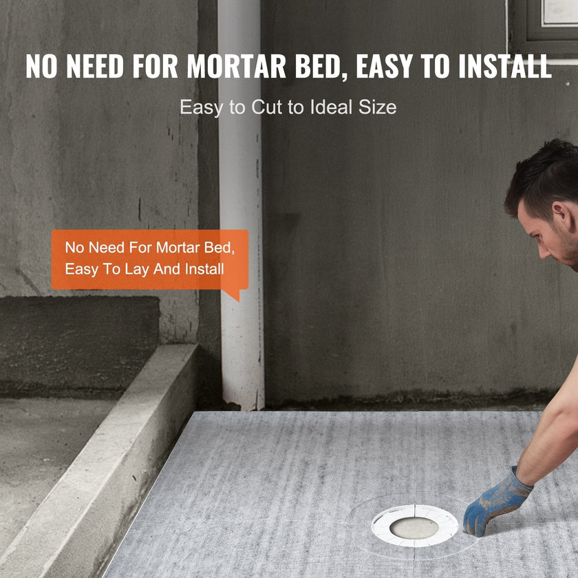 VEVOR Shower Curb Kit, 72
