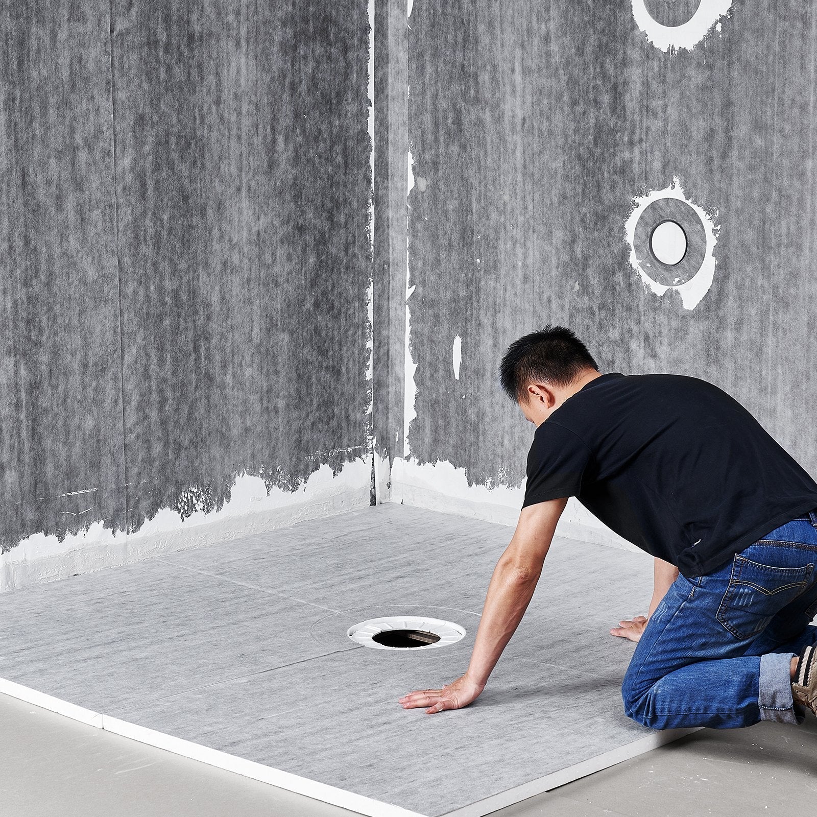 VEVOR Shower Curb Kit, 72