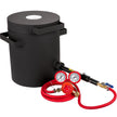 VEVOR Propane Melting Furnace, 2462°F, 4 KG Metal Foundry Furnace Kit with Graphite Crucible and Tongs, Casting Melting Smelting Refining Precious Metals Like Gold Silver Aluminum Copper Brass Bronze