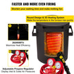 VEVOR Propane Melting Furnace, 2462°F, 6 KG Metal Foundry Furnace Kit with Graphite Crucible and Tongs, Casting Melting Smelting Refining Precious Metals Like Gold Silver Aluminum Copper Brass Bronze