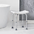 VEVOR Shower Chair, Adjustable Height Shower Stool with Built-in Handles, Shower Seat for Inside Shower or Tub, Non-Slip Bench Bathtub Stool Seat for Elderly Disabled Handicap, 158.8 kg Capacity