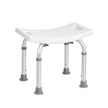 VEVOR Shower Chair, Adjustable Height Shower Stool with Built-in Handles, Shower Seat for Inside Shower or Tub, Non-Slip Bench Bathtub Stool Seat for Elderly Disabled Handicap, 158.8 kg Capacity