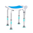 VEVOR Shower Chair, Adjustable Height Shower Stool, Shower Seat for Inside Shower or Tub, Non-Slip Bench Bathtub Stool Seat for Elderly Disabled Handicap, 350 LBS Capacity