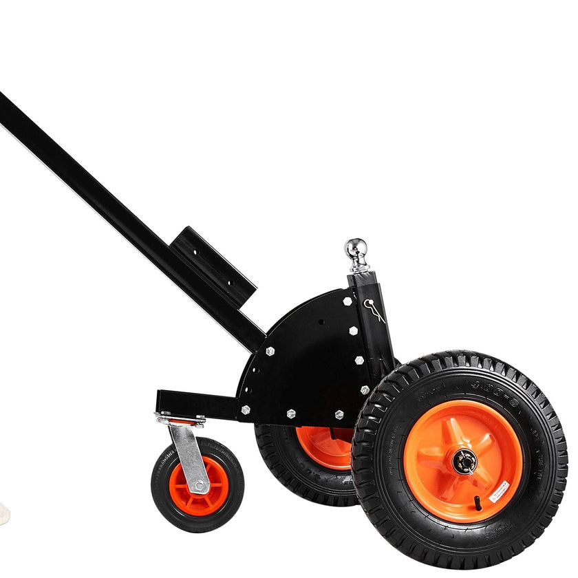1500lbs 2-in-1 Trailer Dolly 22 and 26 in Adjustable Height 2in Ball with Caster