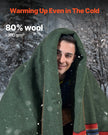 VEVOR Wool Camping Blanket 64