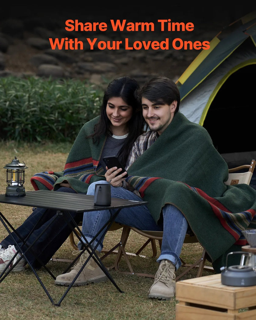 VEVOR Wool Camping Blanket 64
