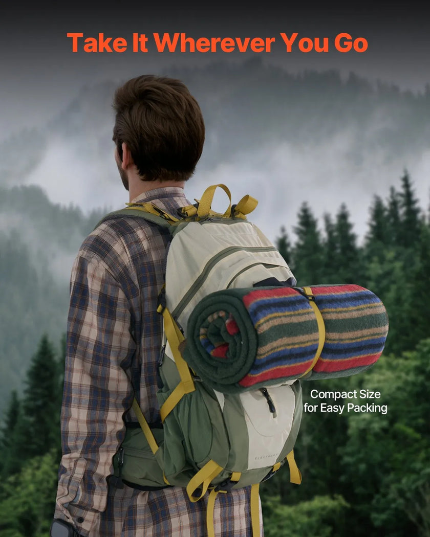 VEVOR Wool Camping Blanket 64