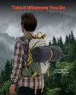 VEVOR Wool Camping Blanket 64