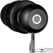 VEVOR Smart Door Knob, Fingerprint Smart Lock with APP Control, Biometric Door Lock Bluetooth Smart Lock, Easy Installation Door Lock, for Home Bedrooms, Cloakroom, Hotels, Apartments Offices, Black