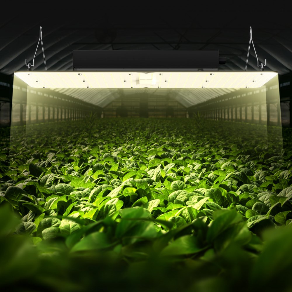 VEVOR LED Grow Light, 300W Full Spectrum Dimmable, High Yield Samsung 2B1B Diodes Growing Lamp for Indoor Plants Seedling Veg and Bloom Greenhouse Growing, Daisy Chain Driver for 3x3/4x4 ft Grow Tent