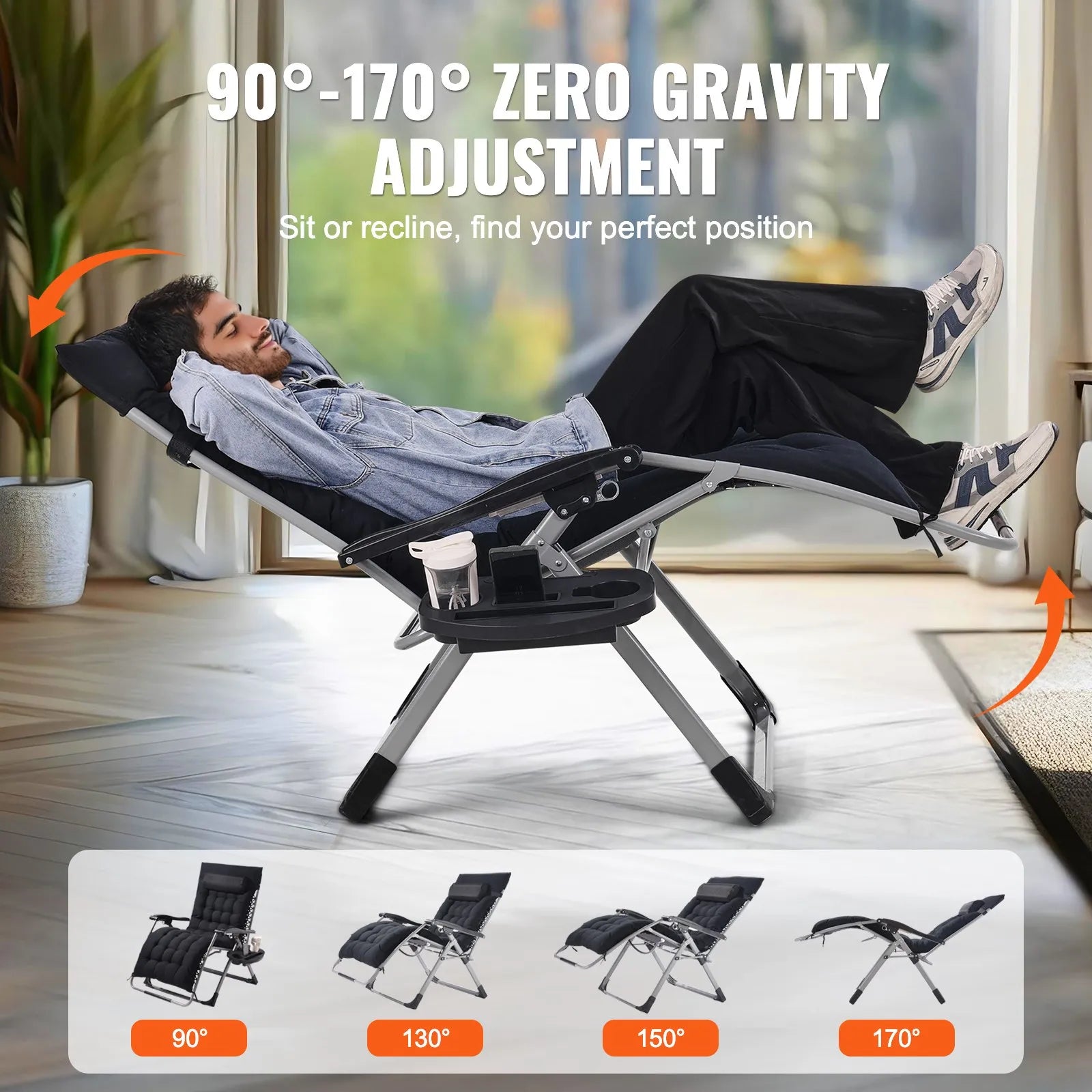 VEVOR Zero Gravity Chair 33