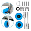 Boat Transom Launching Wheel Dolly Stainless Steel For Inflatable Boat
