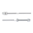 VEVOR 61 Pack Cable Railing Swage Threaded Stud Tension End Fitting Terminal for 1/8