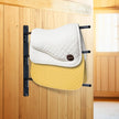 VEVOR Wall Mounted Saddle Rack Three Tiers Swing Out Saddle Pad Holder