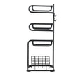 VEVOR Freestanding Saddle Stand 3 Tiers English and Western Saddle Rack