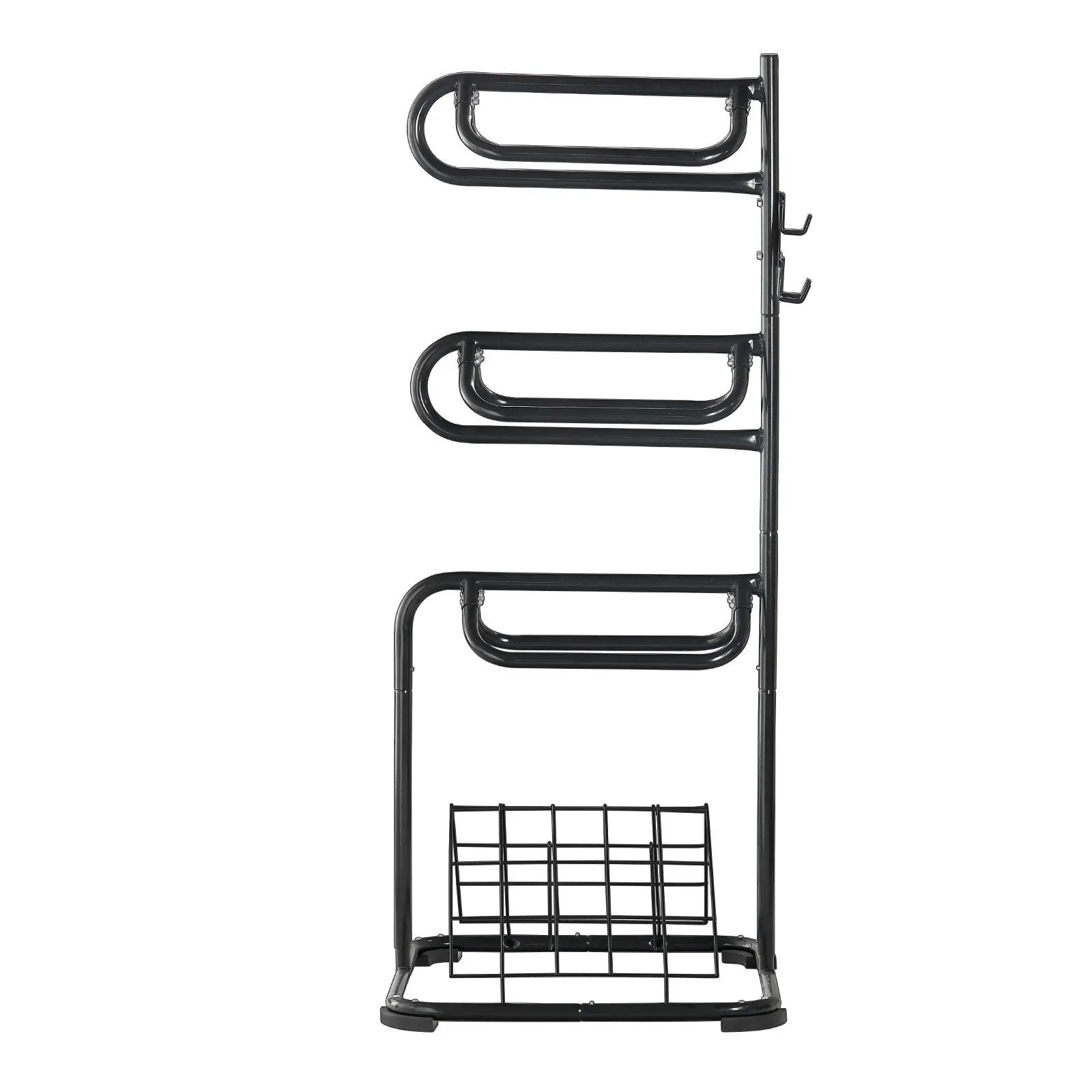 VEVOR Freestanding Saddle Stand 3 Tiers English and Western Saddle Rack