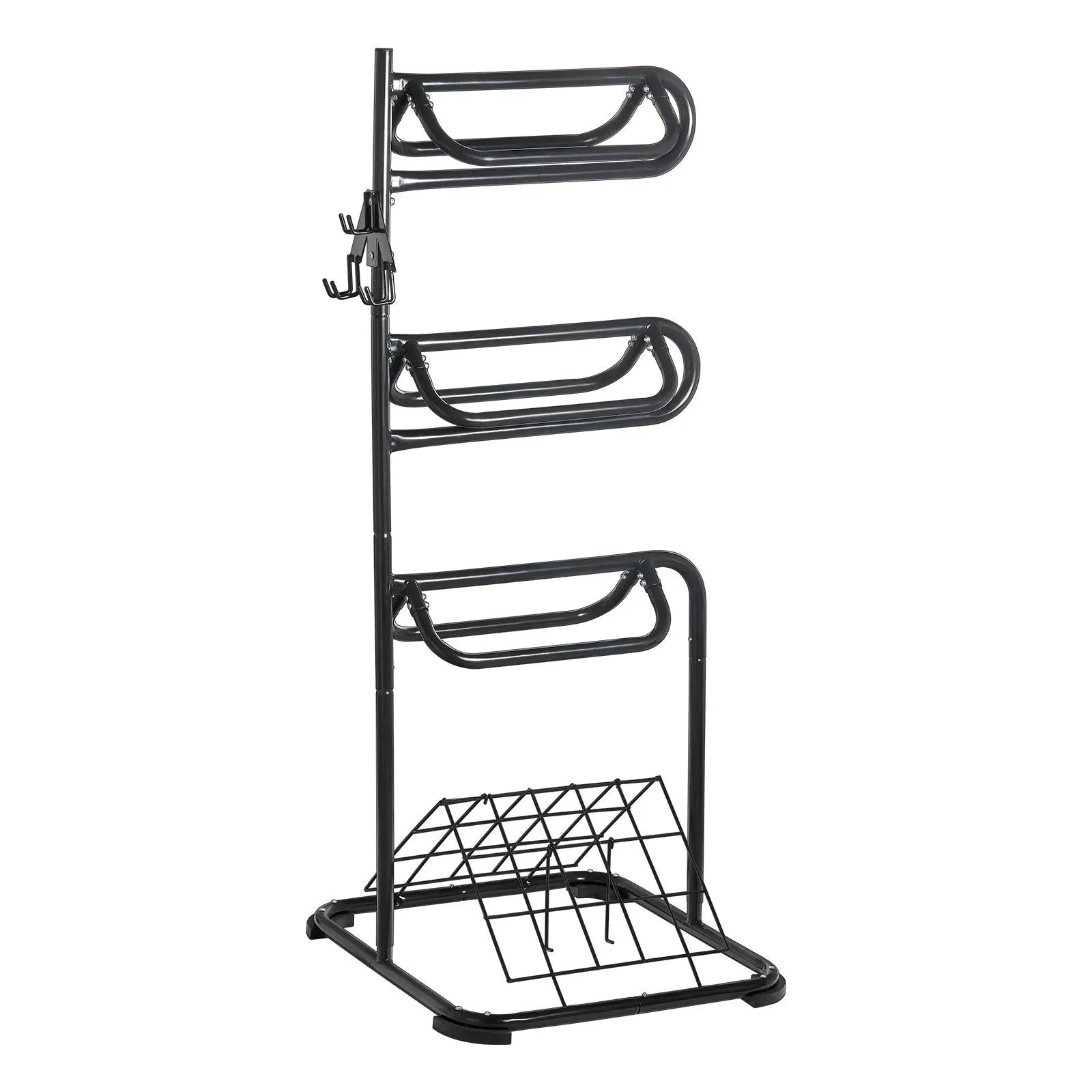 VEVOR Freestanding Saddle Stand 3 Tiers English and Western Saddle Rack