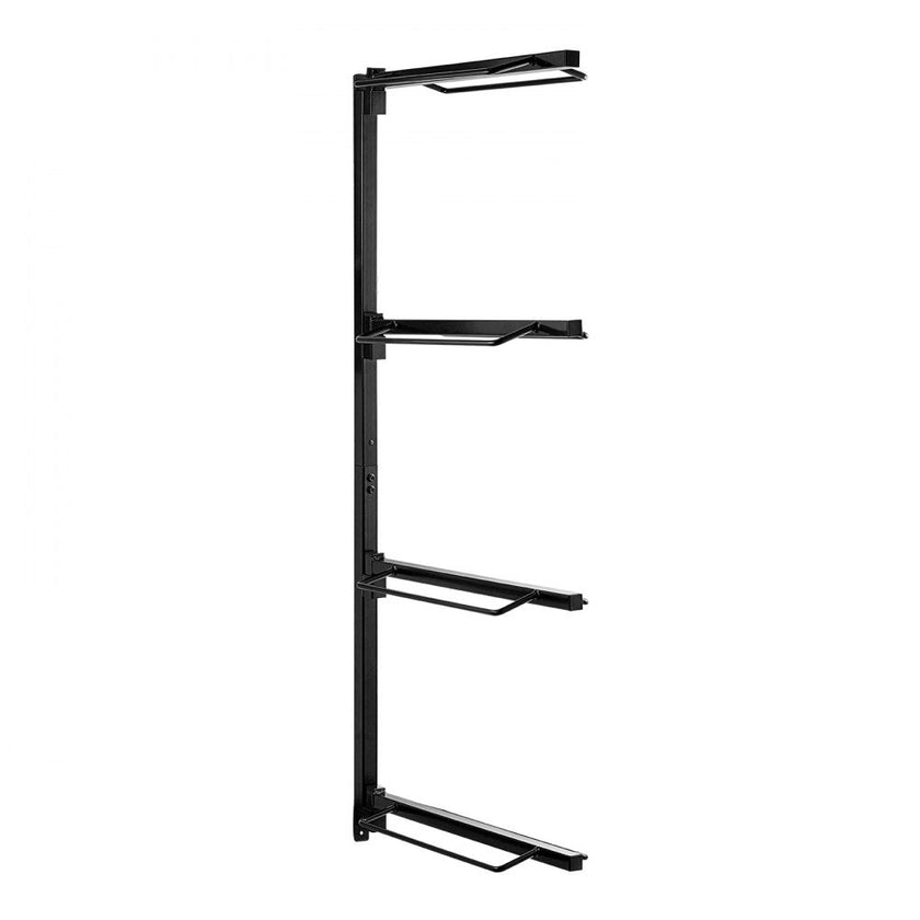 VEVOR Wall Mount Saddle Rack Four Tiers Western &  English Horse Saddle Holder