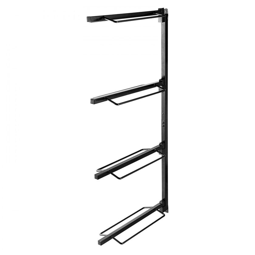 VEVOR Wall Mount Saddle Rack Four Tiers Western &  English Horse Saddle Holder