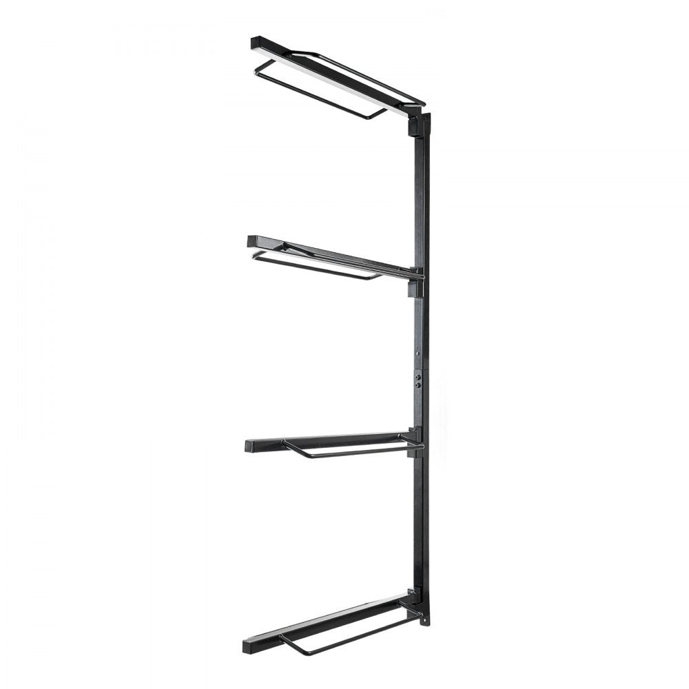 VEVOR Wall Mount Saddle Rack Four Tiers Western &  English Horse Saddle Holder