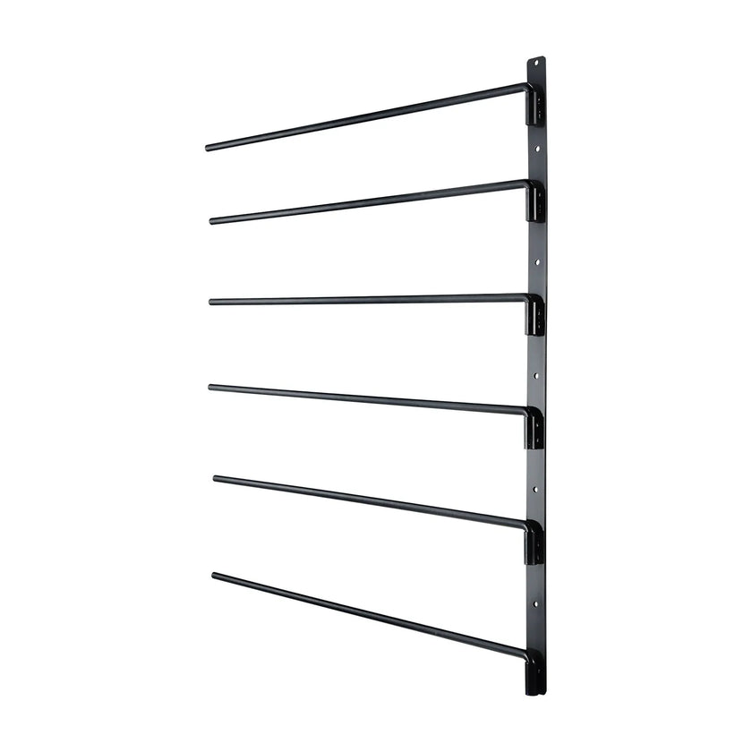 VEVOR Wall Mounted Saddle Rack Six Tiers English & Western Horse Saddle Stand