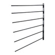 VEVOR Wall Mounted Saddle Rack Six Tiers English & Western Horse Saddle Stand