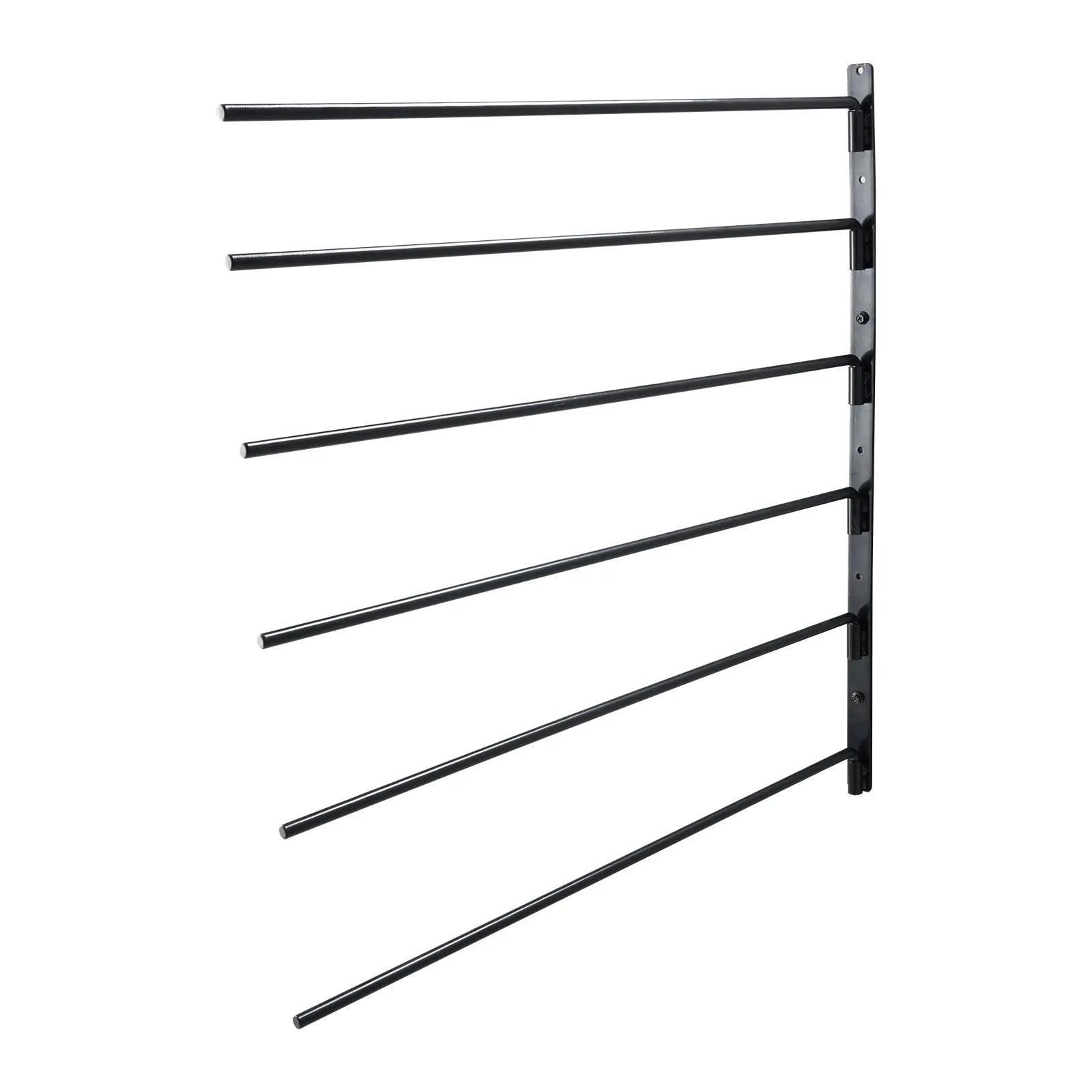 VEVOR Wall Mounted Saddle Rack Six Tiers English & Western Horse Saddle Stand