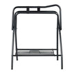 VEVOR Folding Saddle Rack Portable Freestanding Horse Saddle Stand 132 lbs