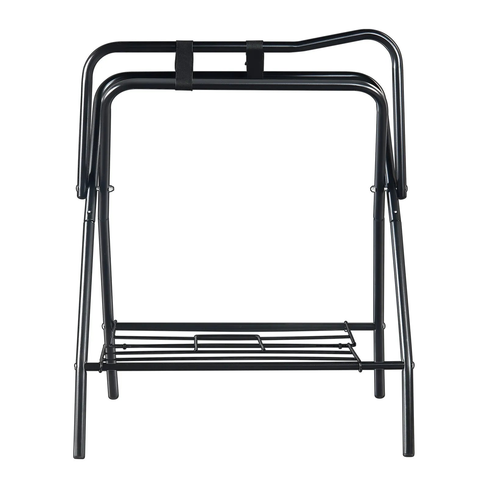 VEVOR Folding Saddle Rack Portable Freestanding Horse Saddle Stand 132 lbs