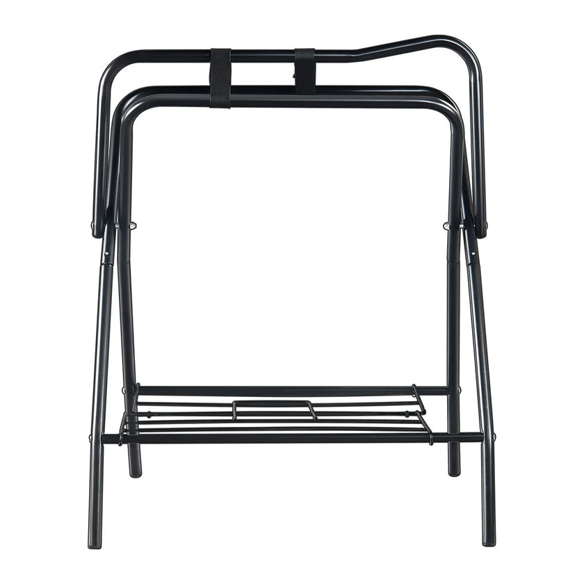 VEVOR Folding Saddle Rack Portable Freestanding Horse Saddle Stand 132 lbs