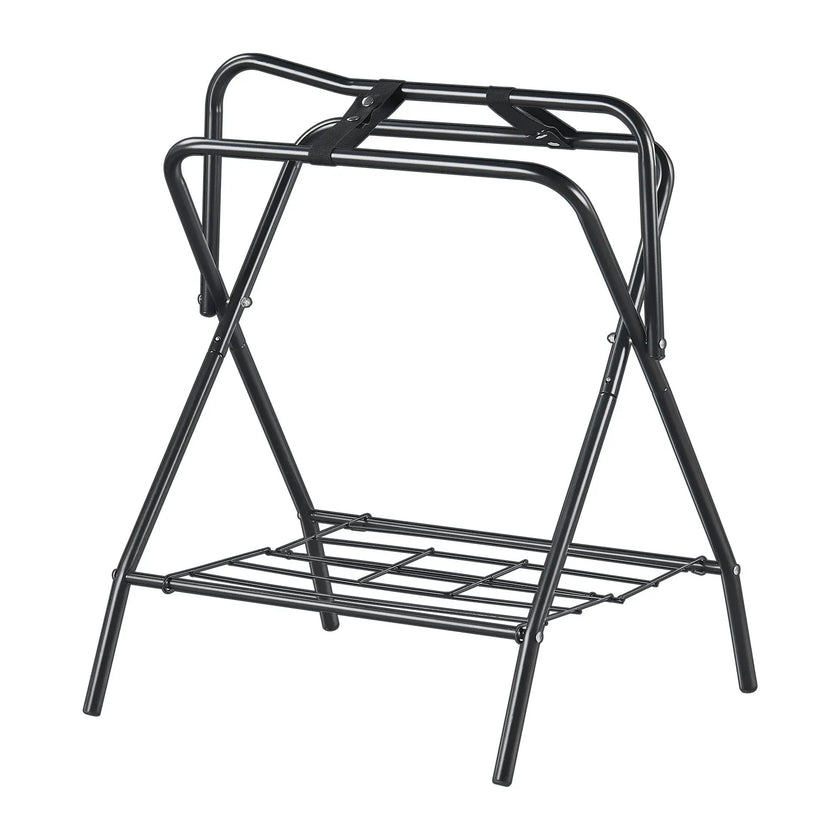 VEVOR Folding Saddle Rack Portable Freestanding Horse Saddle Stand 132 lbs