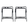 VEVOR Folding Saddle Rack 2 Packs Freestanding Horse Saddle Stand 132 lbs