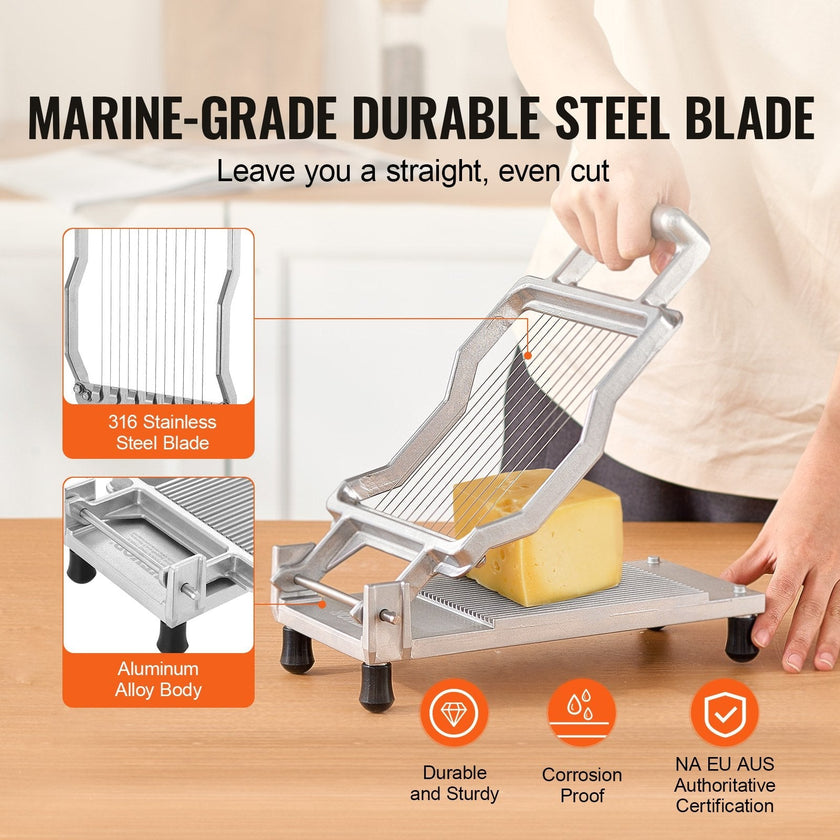 VEVOR Cheese Cutter with Wire Cheeser Butter Cutting 0.39