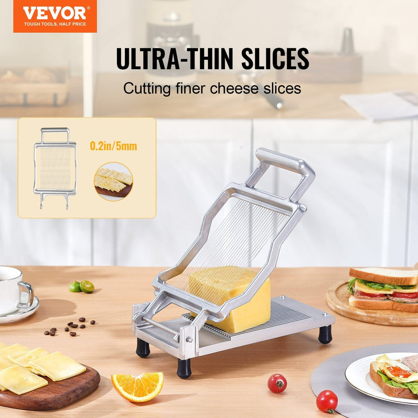 VEVOR Cheese Cutter with Wire Cheeser Butter Cutting 0.2
