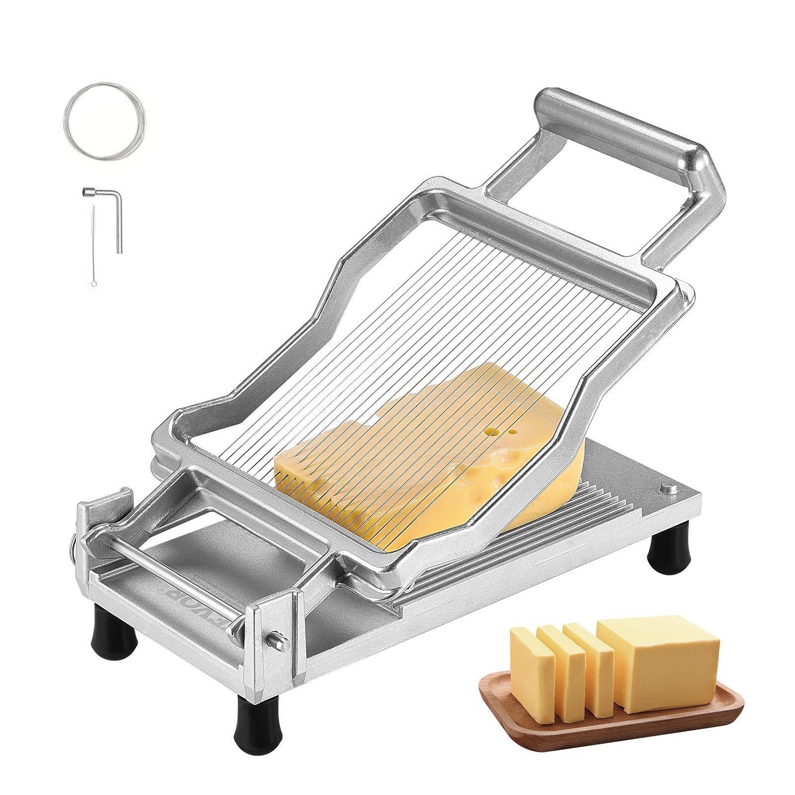 VEVOR Cheese Cutter with Wire Cheeser Butter Cutting 0.2