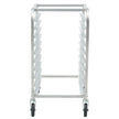 VEVOR Bun Pan Rack, 10-Tier Commercial Bakery Racks with Brake Wheels, Aluminum Racking Trolley Storage for Half & Full Sheet, Speed Rack For Kitchen Home, Bread Baking Equipment, 26\