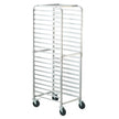 VEVOR Bun Pan Rack, 20-Tier Commercial Bakery Racks with Brake Wheels, Aluminum Racking Trolley Storage for Half & Full Sheet, Speed Rack For Kitchen Home, Bread Baking Equipment, 26\