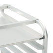 VEVOR Bun Pan Rack, 20-Tier Commercial Bakery Racks with Brake Wheels, Aluminum Racking Trolley Storage for Half & Full Sheet, Speed Rack For Kitchen Home, Bread Baking Equipment, 26\